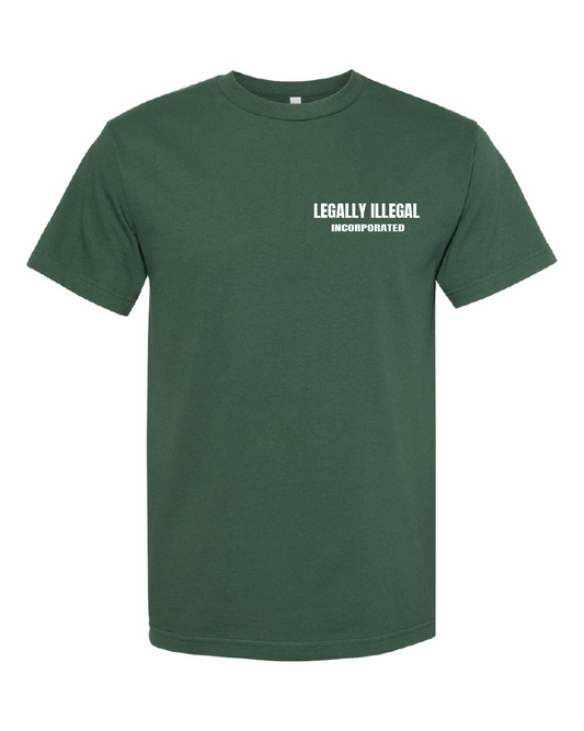 Legally Illegal Inc Heavyweight T-shirt